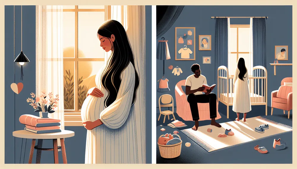 a serene and insightful depiction of motherhood and pregnancy