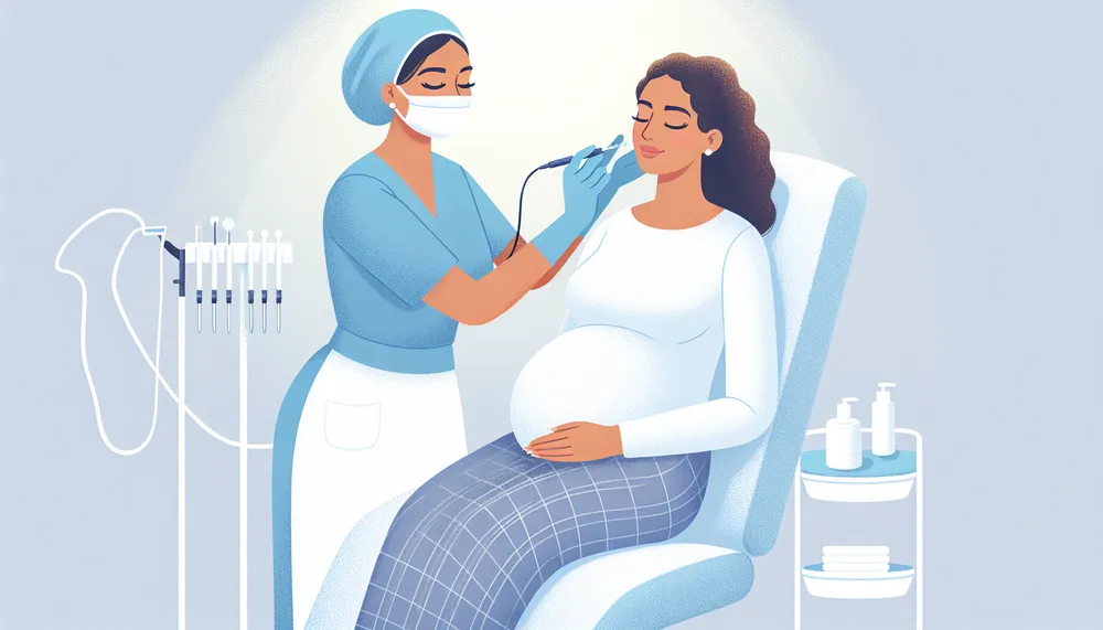 electrolysis during pregnancy illustration