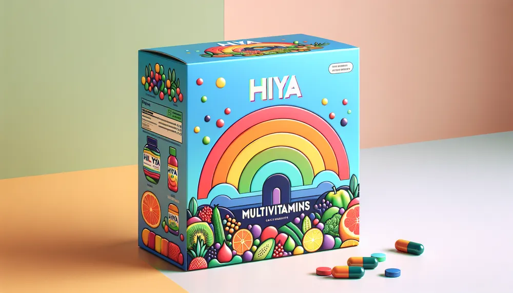 Hiya vitamins packaging