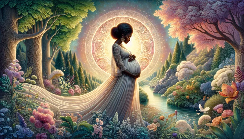 mother pregnancy beauty